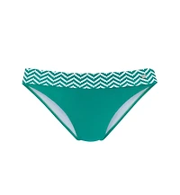 Lascana Women's Chevron Fold Over Bikini Swimsuit Bottom