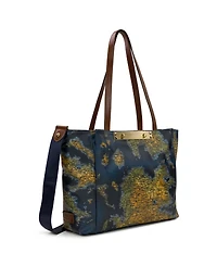 Patricia Nash Silvi Zipper Travel Tote Handbag