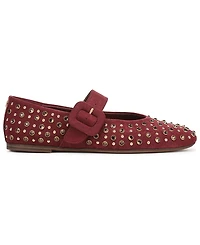 Circus Ny by Sam Edelman Women's Blaire Rhinestone Buckled Mary-Jane Flats