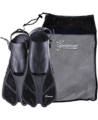 Seavenger Torpedo Fins and Mesh Gear Bag Snorkeling