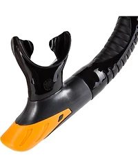 Seavenger Torpedo Tempered Glass Mask & Dry Top Snorkel Combo Set - Yellow