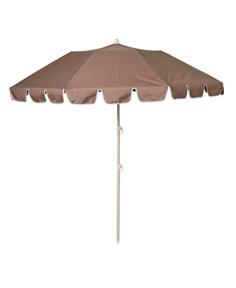 Compact Beach Umbrella: Rustico Driftwood