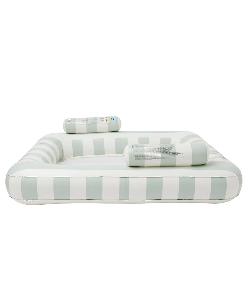 Sunnylife Luxe Twin Hammock Float: The Vacay Soft Olive