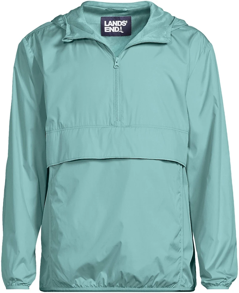 Lands' End Men's Upf 50 Anorak Windbreaker