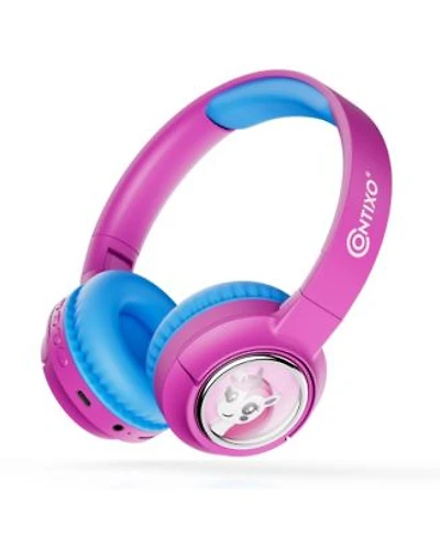 Contixo Kb6 Kids Bluetooth Headphones Safe Sound For Little Ears