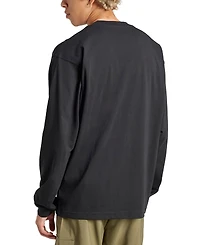 adidas Men's Essentials Big Logo Single Jersey Cotton Long-Sleeve T-Shirt