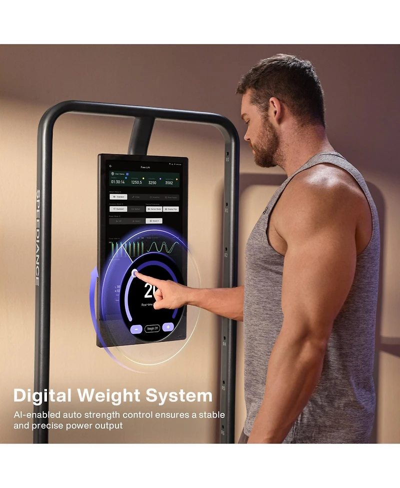 Speediance Gym Monster 2, Smart Ai-Powered Multi-Functional Smith Machine for Full Body Strength Training, All-in-one Home Gym Equipment