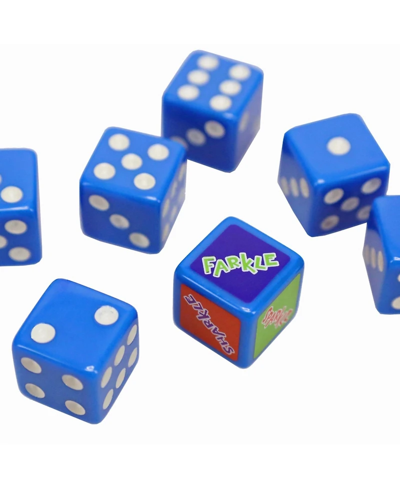 Tdc Games Freaky Farkle Dice Game, Great for Party Favors, Family Games, Stocking Stuffer, Travel Games, and Camping Games, Dice Games for Adults