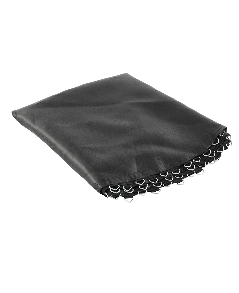 Plexalife Trampoline Replacement Mat with Sturdy 96 V-Rings - Compatible with 15ft Round Frame & 7" Springs