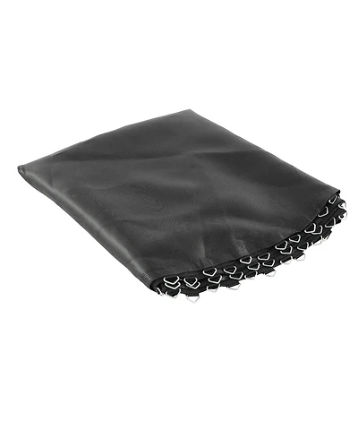 Plexalife Trampoline Replacement Mat with Sturdy 96 V-Rings - Compatible with 15ft Round Frame & 7" Springs