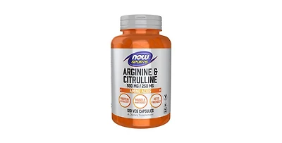 Now Foods Arginine & Citrulline ,500 mg /250 mg ,120caps