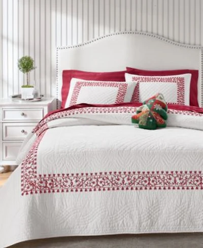 Charter Club Garland Embroidery Quilt Sets Macys Exclusive