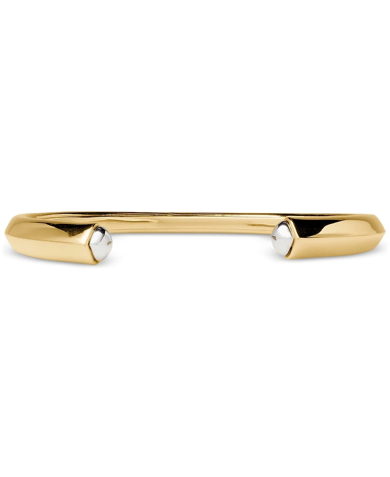 kate Spade new york Two-Tone Sculpted Open Cuff Bracelet