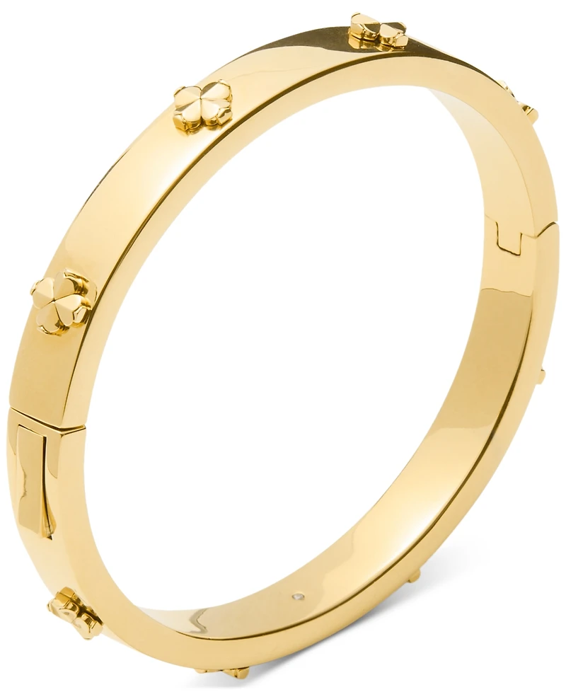 kate Spade new york Flower Hinge Bangle Bracelet