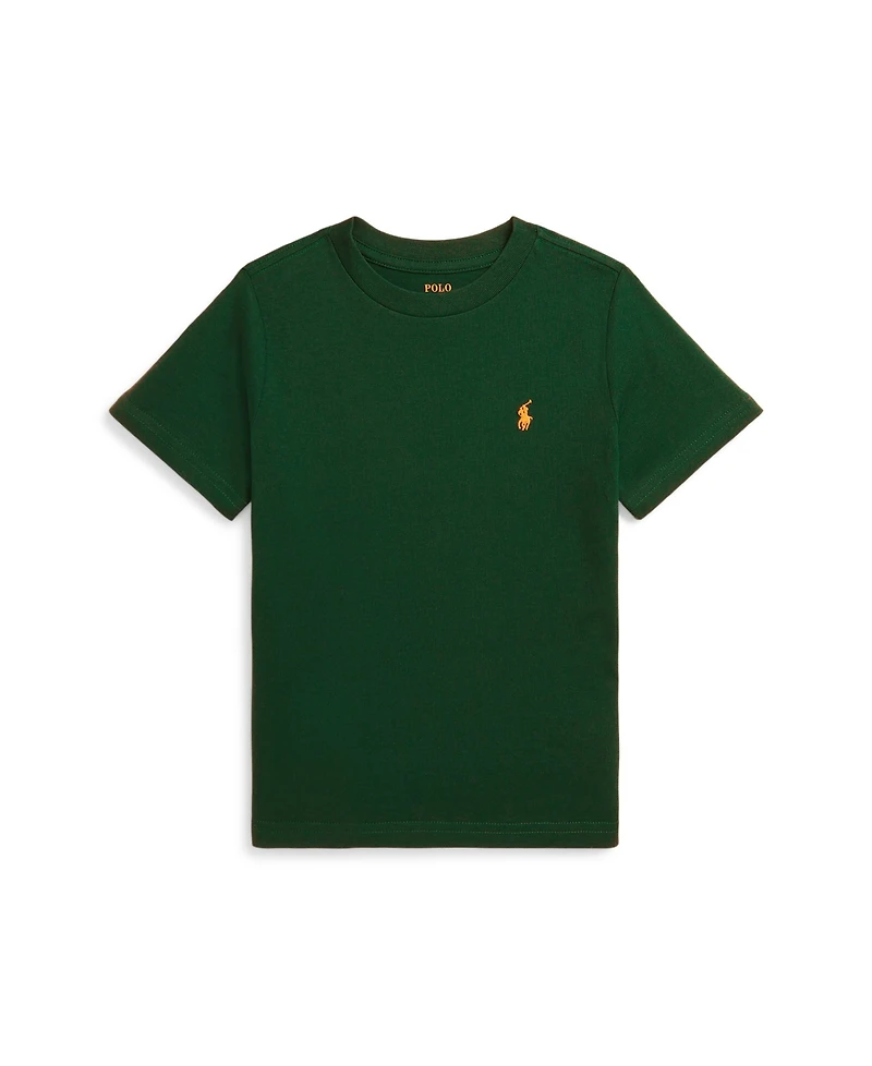 Polo Ralph Lauren Toddler and Little Boys Cotton Jersey Crewneck T-Shirt