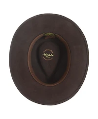 Scala Men's Crush Felt Tracker Hat