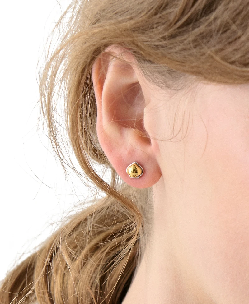 kate Spade new york Two-Tone Sculpted Mini Stud Earrings