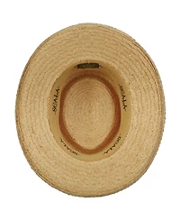 Scala Men's Raffia Gambler Hat