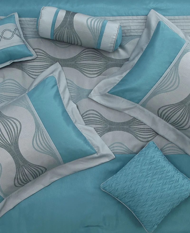Stratford Park Kath 7-Piece Comforter Set, California King
