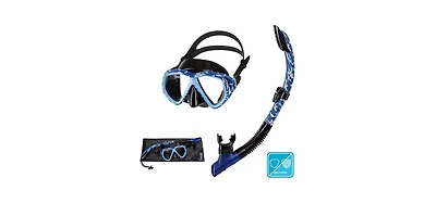 Seavenger Hanalei Snorkel & Anti-Fog Mask Set - Mint / Cream
