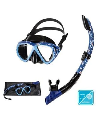 Seavenger Hanalei Snorkel Anti Fog Mask Set Mint Cream