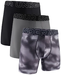 Under Armour Men's 3-Pk. Performance Tech 6" Boxer Briefs