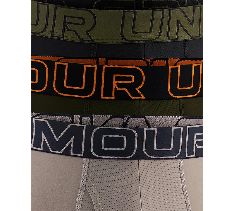 Under Armour Men's 3-Pk. Performance Tech 6" Boxer Briefs