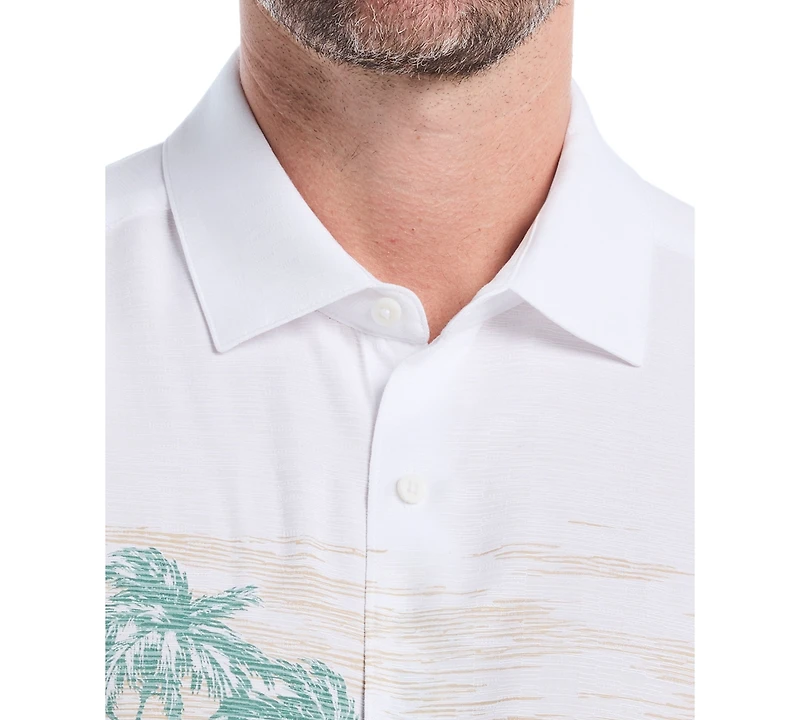 Cubavera Men's Tropical Landscape Shirt