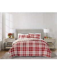 Charter Club Crimson Plaid Flannel 3-Pc. Comforter Set, Full/Queen, Macy's Exclusive