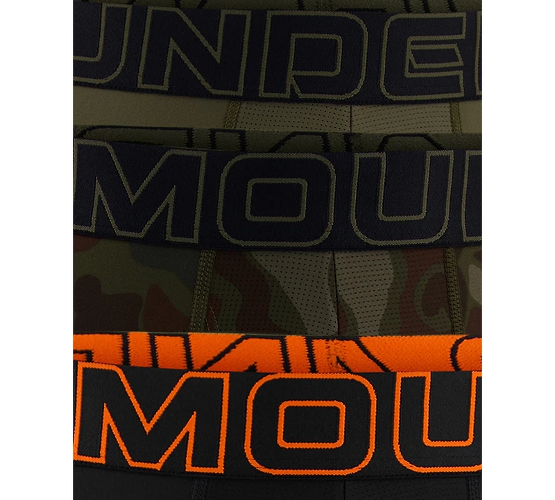 Under Armour Men's 3-Pk. Performance Tech 6" Boxer Briefs