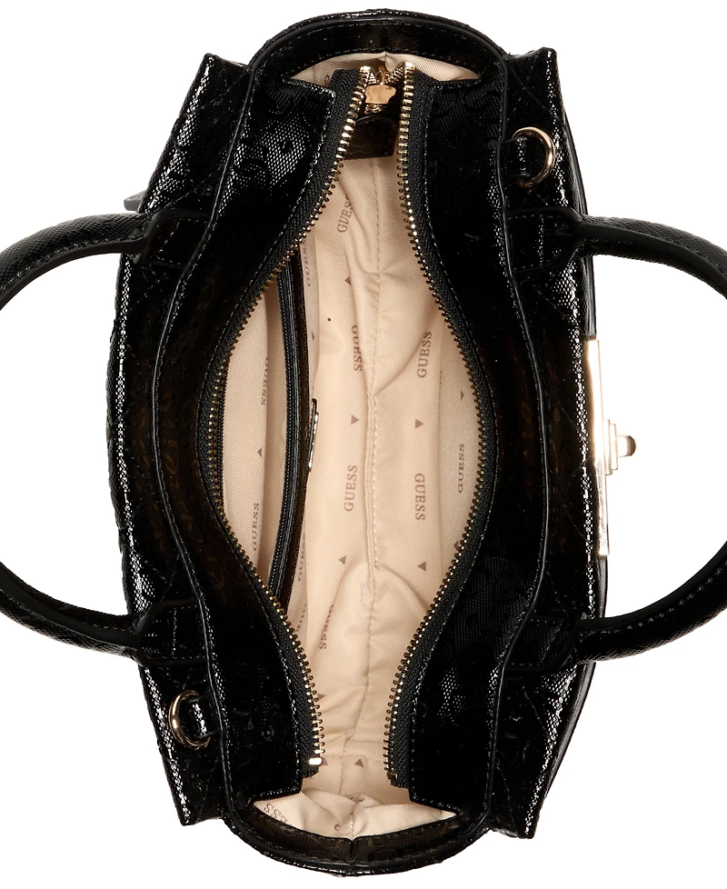 Guess Idra Small Quilted Satchel Bag