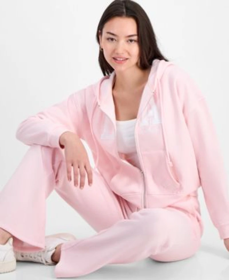 Planet Heart Juniors Novelty Fleece Hoodie Novelty Flare Fleece Sweatpants