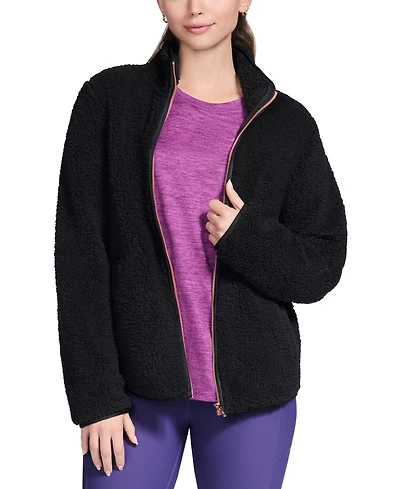 Skechers Women's Oversized Sherpa Jacket