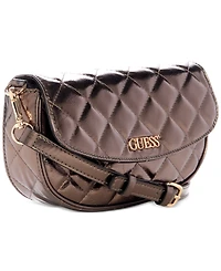Guess Tinsley Small Quilted Flap Shoulder Bag
