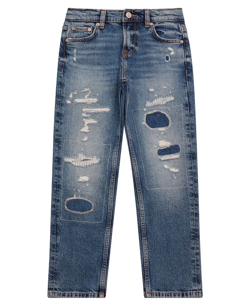 Guess Big Boys Stretch Distressed Jeans