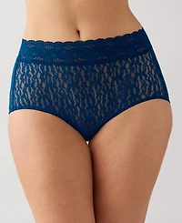 Wacoal Women's Flower-Lace Brief Lingerie 870405