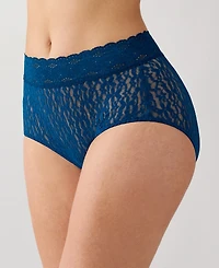 Wacoal Women's Flower-Lace Brief Lingerie 870405