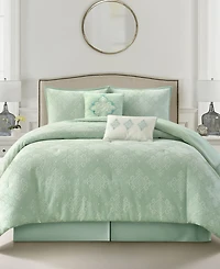 Stratford Park Prissa Medallion 6-Pc. Comforter Set