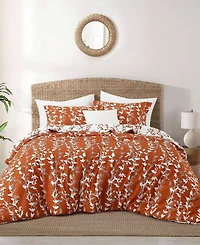 Stratford Park Millie Leaves 3-Pc. Comforter Set