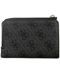 Guess Laurel Ii Logo Zip Around Card Case