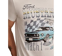 Lucky Brand Men's Ford Mustang Short Sleeve Crewneck Graphic T-Shirt