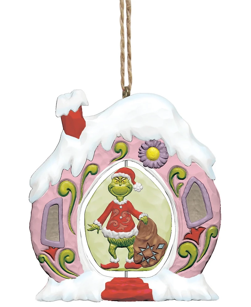 Jim Shore Grinch Whoville House Ornament