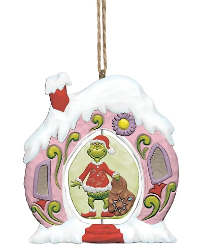 Jim Shore Grinch Whoville House Ornament