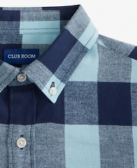 Club Room Men's Fabula Long-Sleeve Cotton Plaid Flannel Shirt, Macy's Exclusive
