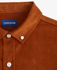 Club Room Men's Regular-Fit Stretch Corduroy Shirt, Created for Macy's