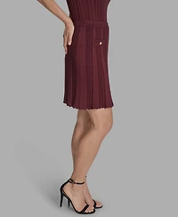 Bcbg Women's Textured-Knit Mini Skirt