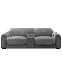 Brownell 3-Pc.Sofa Sectional with 2 Power Motion Chairs & 1 Console, Exclusively at Macy's