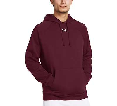 Under Armour Men's Rival Logo Embroidered Fleece Hoodie