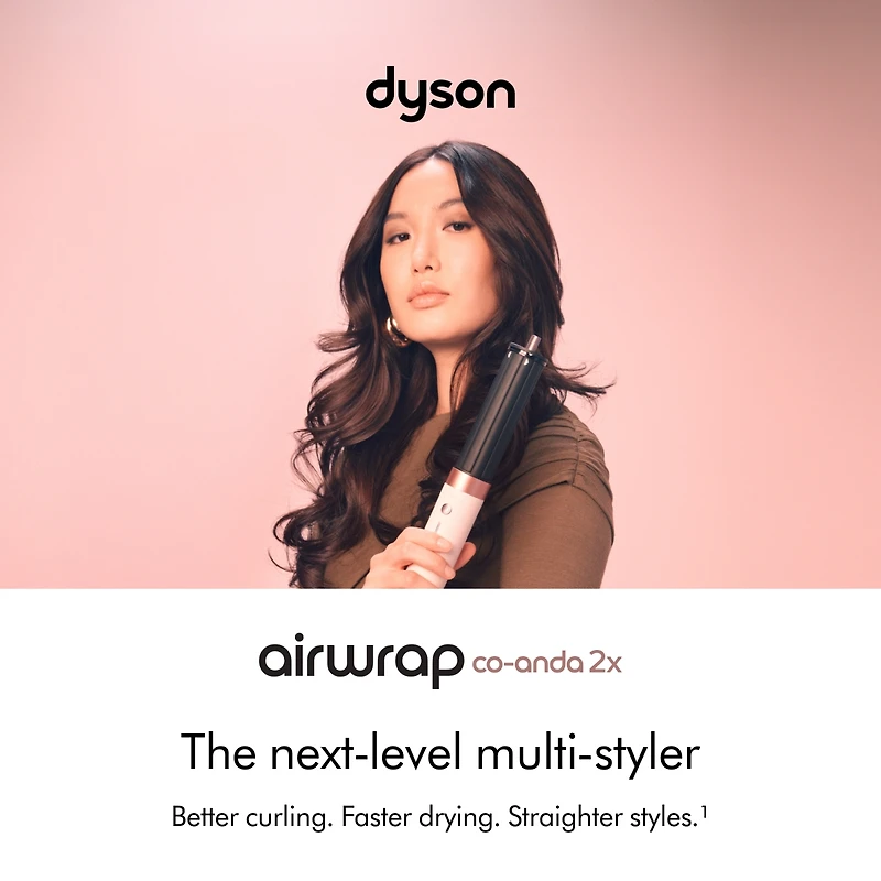Dyson Airwrap Co-anda2x multi-styler and dryer Straight+Wavy | Ceramic Pink/Rose Gold