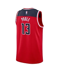 Nike Big Boys and Girls Poole Red Washington Wizards Swingman Jersey - Icon Edition